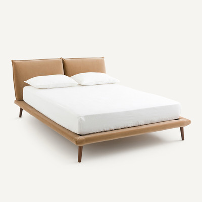 Lit 2 places velours, Aurore, design E. Gallina AM.PM