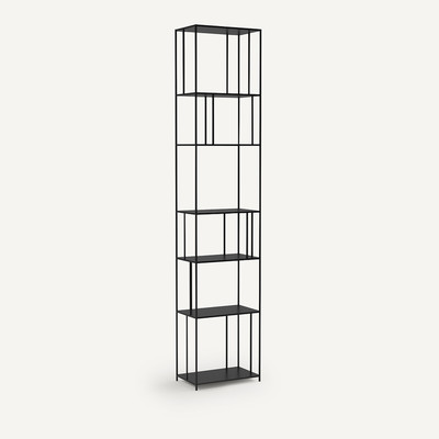 Libreria metallo acciaio H240 cm, Parallel XL AM.PM