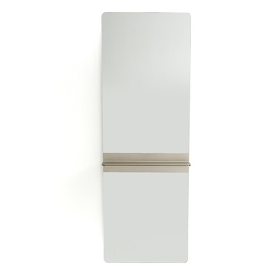Miroir avec tablette en métal fer, H170cm, Ovata AM.PM