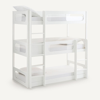 Beliche com 3 superfícies de dormir, Pilha AM.PM