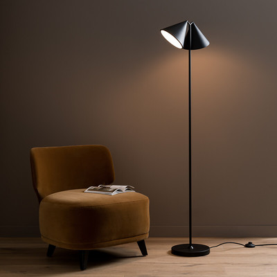 Staande leeslamp in ijzer metaal, Moke AM.PM