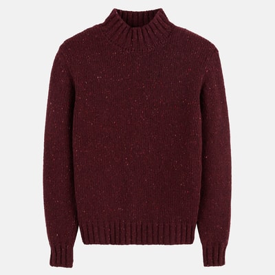 Pull col montant en grosse maille LA REDOUTE COLLECTIONS