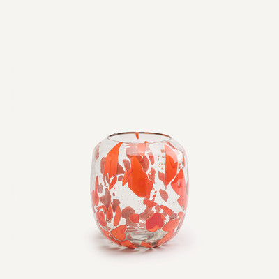 Vase en verre soufflé à la bouche H23 cm, Seventi AM.PM