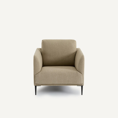 Fauteuil, en chenille recyclée, OSCAR, design Emmanuel Gallina AM.PM