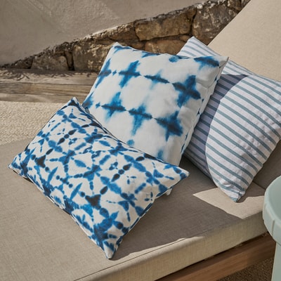 Almofada de exterior quadrada, 45x45 cm, AMORGOS LA REDOUTE INTERIEURS