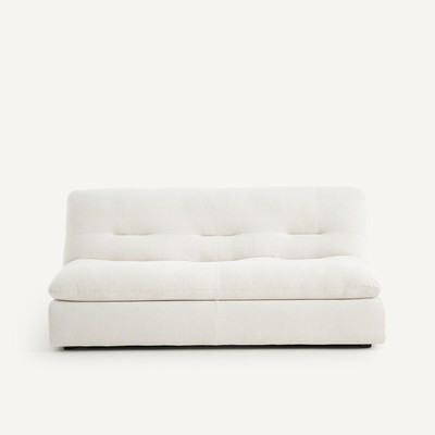 Banquette 3P modulable Toile chinée, Giuliano AM.PM