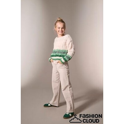 Rechte broek in ribfluweel KIDS ONLY