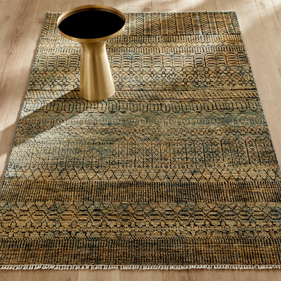 Tapis laine et soie Nagari AM.PM