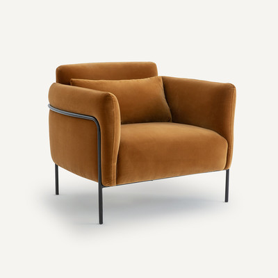 Fauteuil velours, Alistair AM.PM