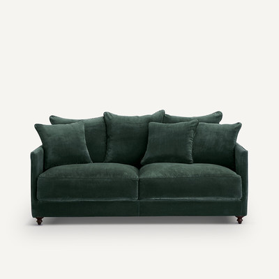 Sofá-cama compacto, em veludo, Lazare AM.PM