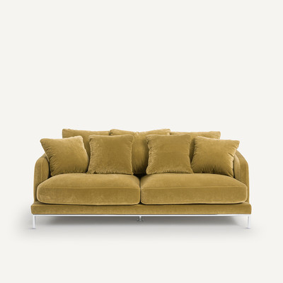 Sofá compacto, em veludo, Moderniste AM.PM