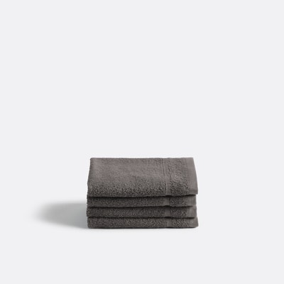 Set van 4 gastendoekjes in badstof 600 g/m², Zavara LA REDOUTE INTERIEURS