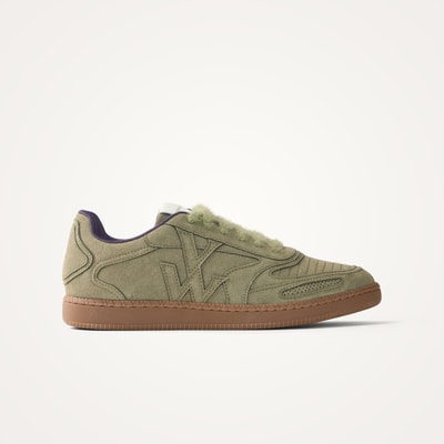 Baskets monogramme à lacets avec semelle retro AURA Bubble VANESSA WU