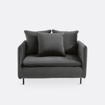 XL fauteuil in fluweel, Ivete LA REDOUTE INTERIEURS