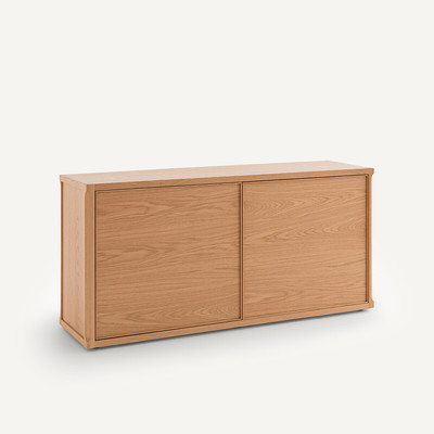 Buffet chêne Iéna, design E.Gallina AM.PM