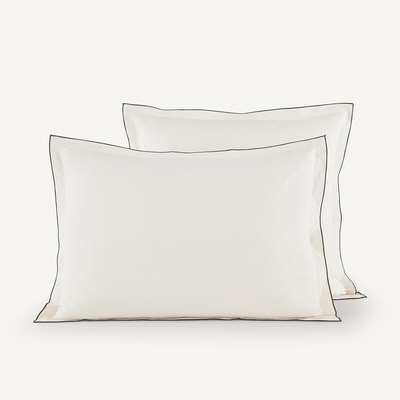 Taie d'oreiller enfant voile coton bio lavé, Gypse AM.PM