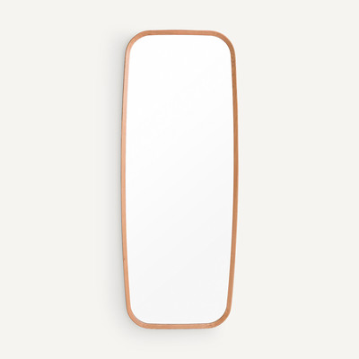 Miroir rectangulaire chêne massif, H180 cm, Orion AM.PM