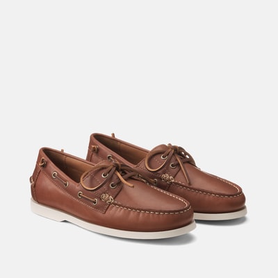 Bootschoenen in leer Merton Boat POLO RALPH LAUREN
