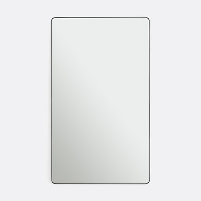 Rechthoekige spiegel, metaal, breedte 100 x hoogte 170 cm, IODUS LA REDOUTE INTERIEURS