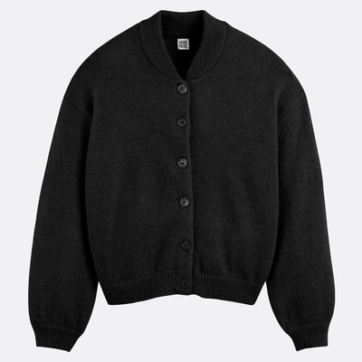 Vest met hoog gesloten hals, grof tricot van mixed alpaca LA REDOUTE COLLECTIONS