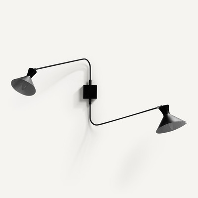 Wandlamp 2 armen, Voltige AM.PM