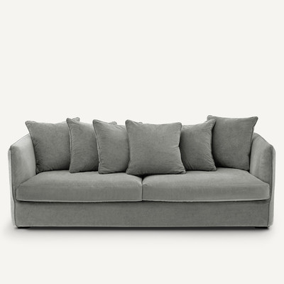 Canapé velours stonewashed, Neo Chiquito AM.PM