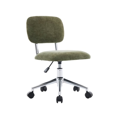 Chaise de bureau enfant à roulettes ajustable tissu chenille AMORY KID SWEEEK