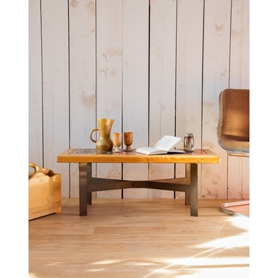 Table basse en céramique Léonie N°370 - Bon état DEBONGOUT