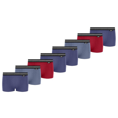 Lot de 8 boxers unis ecodim DIM