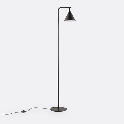 Voetlamp in ijzermetaal, richtbaar, Hiba LA REDOUTE INTERIEURS