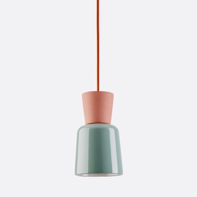 Kolorowa ceramiczna lampa wisząca średnica 12 cm Jimna LA REDOUTE INTERIEURS