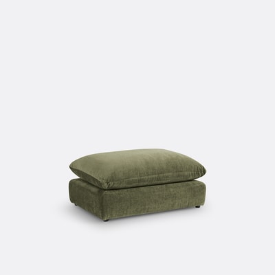 Pouf modulable, velours épais, MALO LA REDOUTE INTERIEURS