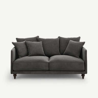 Canapé compact velours, Lazare AM.PM