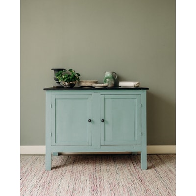 Buffet en bois bleu clair Gilbert N°814 - Bon état DEBONGOUT