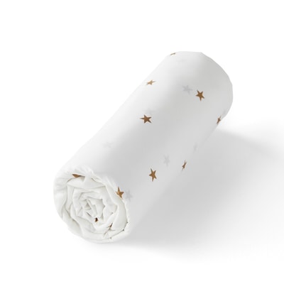 Lenzuolo con angoli percalle cotone biologico, Stella AM.PM