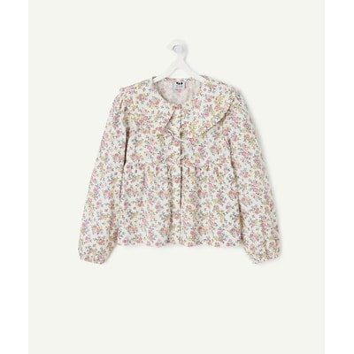Bedrukte blouse met lange mouwen TAPE A L'OEIL