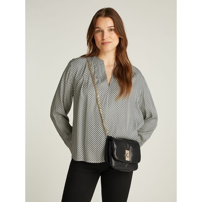 Schoudertas met ketting ZACHT LEDER CROSSOV TOMMY HILFIGER