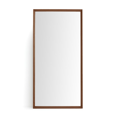 Miroir XXL noyer massif H200 cm, Andromède AM.PM