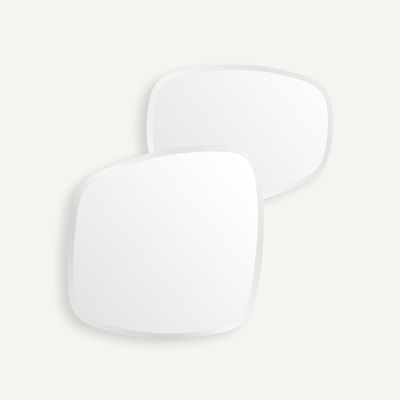Miroir asymétrique double, hauteur 67,8 cm, NELLA AM.PM