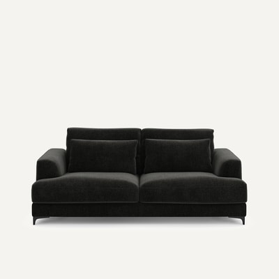 3-zits slaapbank fluweel chenille, Marsile AM.PM