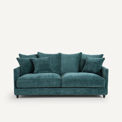 Sofá-cama 3 lugares, em poliéster reciclado, Lazare AM.PM