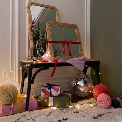 Rattan-Spiegel, Höhe 75 cm, Vaguo LA REDOUTE INTERIEURS