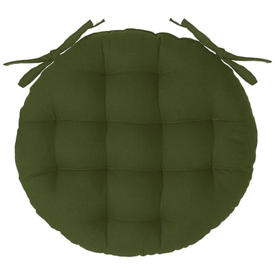 Galette de chaise ronde en coton ANJALI ATMOSPHERA