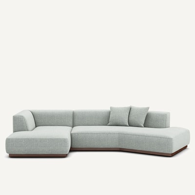 Offenes Ecksofa Jacopo mit Ecke links, Jaspé AM.PM