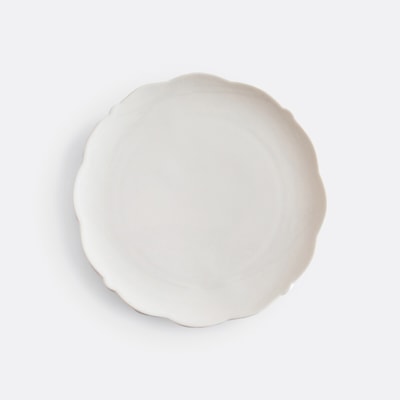 Set van 4 dessertborden in porselein, Hirène LA REDOUTE INTERIEURS