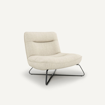 Fauteuil tissu pur lin, Helma AM.PM