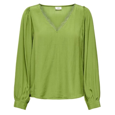 Blouse met lange mouwen en V-hals JDY