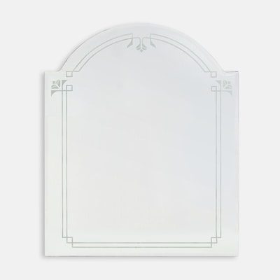 Wandspiegel, gegraveerd en afgeschuind, L75 x H90 cm, MIRAL LA REDOUTE INTERIEURS