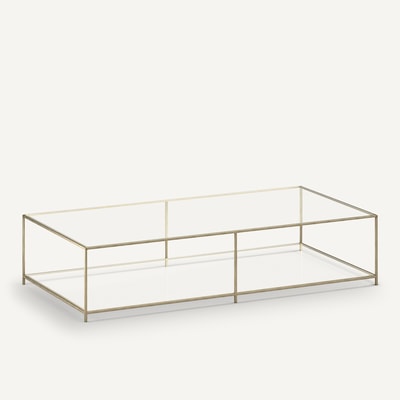 Table basse rectangulaire verre trempé, Sybil AM.PM