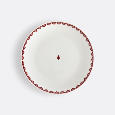 Lot 4 assiettes à dessert en porcelaine, Flocani LA REDOUTE INTERIEURS